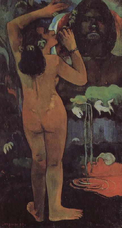 Paul Gauguin The moon and the earth oil painting image